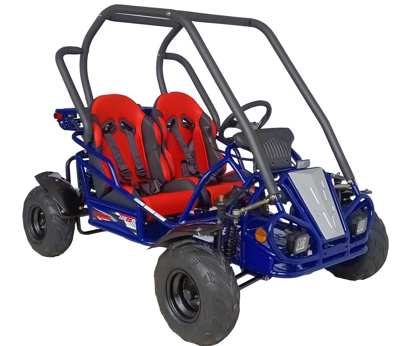 125cc Go Kart Automatic 2 Seater Forward - Neutral - Reverse