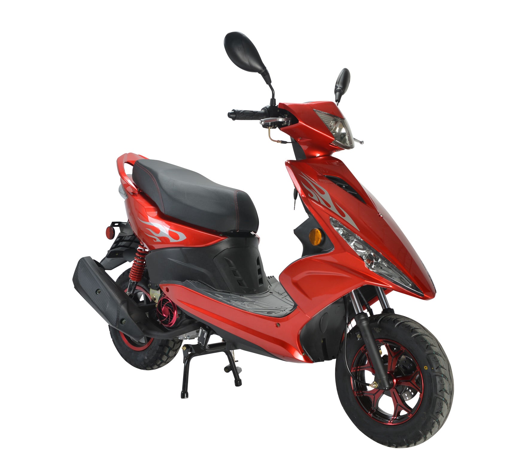 150cc Moped Street Scooter-Red