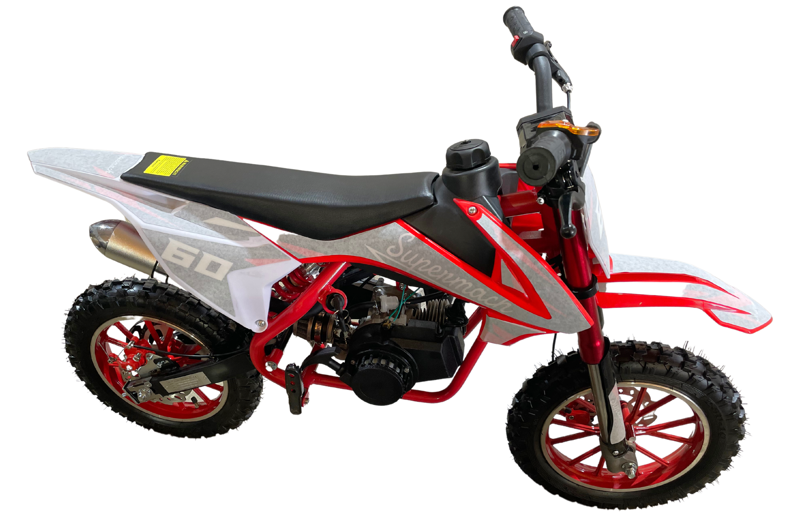 49cc 2-Stroke Dirt Bike Air-Cooled Off-Road for Kids