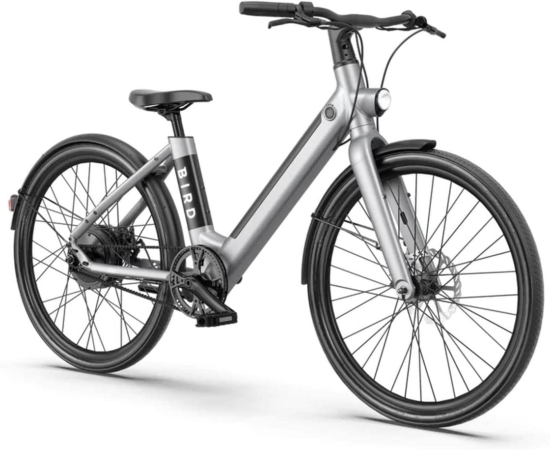 Bird-V-Frame eBike, 500Watt Motor, 50mi Max 20mph Max Speed, LCD Dash Display App Compatible