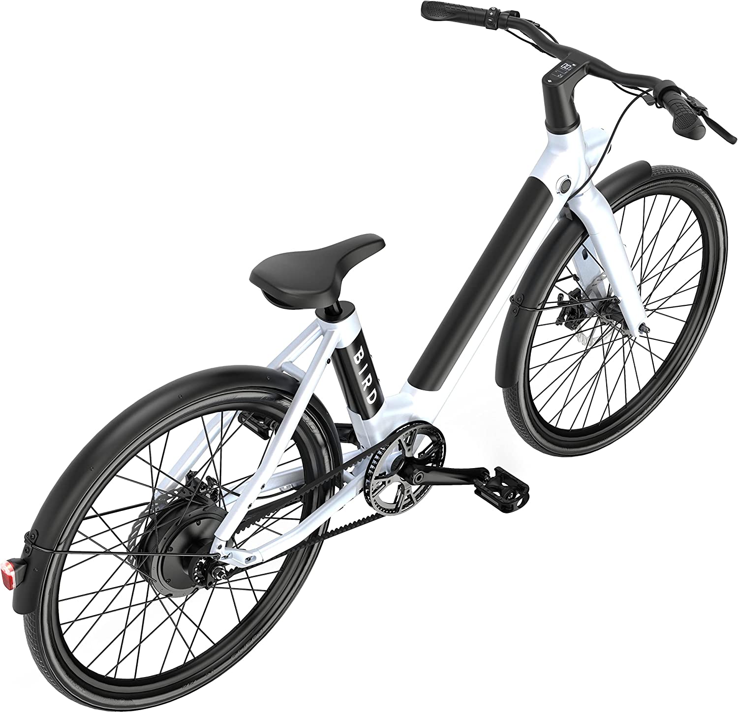 Bird-V-Frame eBike, 500Watt Motor, 50mi Max 20mph Max Speed, LCD Dash Display App Compatible