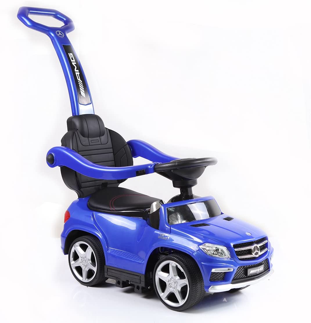 Best Ride On Cars 4 in 1 Mercedes Licensed Kids Push Car