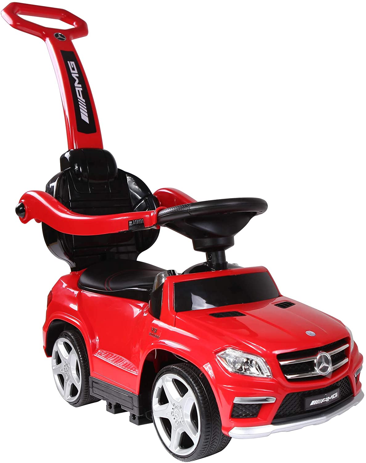 Best Ride On Cars 4 in 1 Mercedes Licensed Kids Push Car