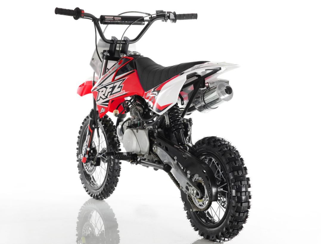 Apollo DB-X4 110cc Semi Automatic Off-Road Dirt Bike, Kick Start, Air Cooled, 4-Stroke