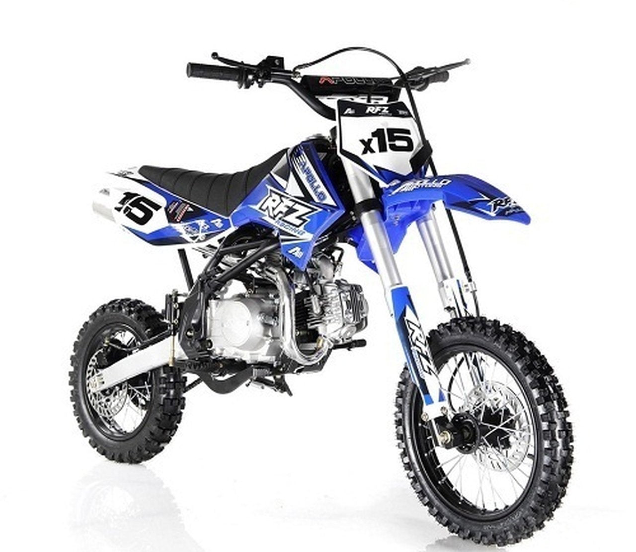 APOLLO DB-X15 125cc Manual Clutch Dirt Bike, 4 Stroke, Single Cylinder