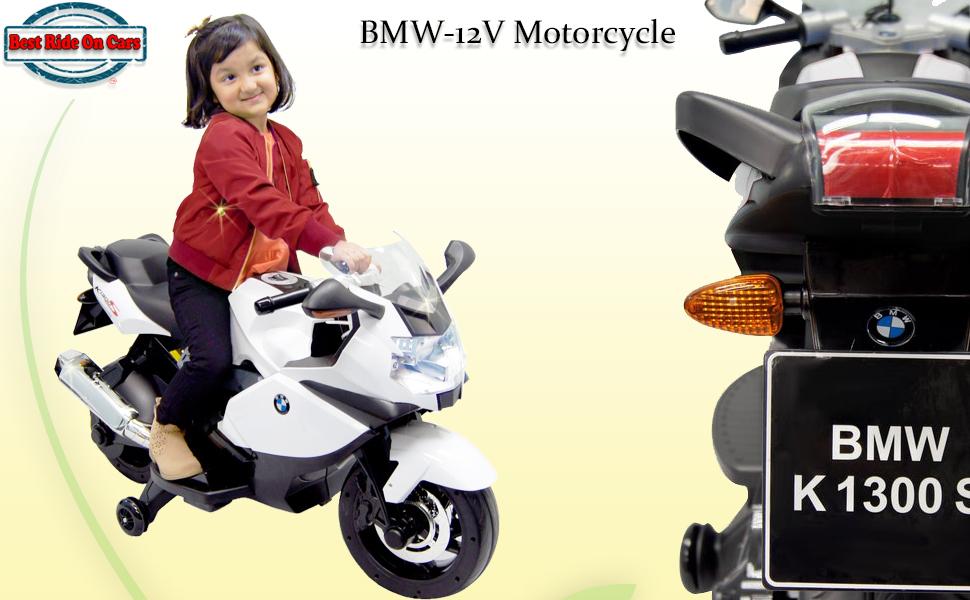 Best Ride On Cars BMW Ride On Motorcycle 12V