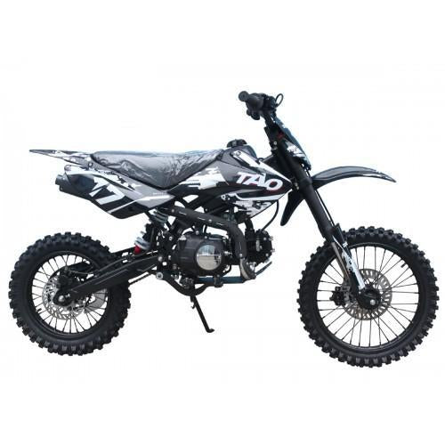 Taotao 125cc dirt bike High End big 17inch Tires, Air Cooled, 4-Stroke 4 speed