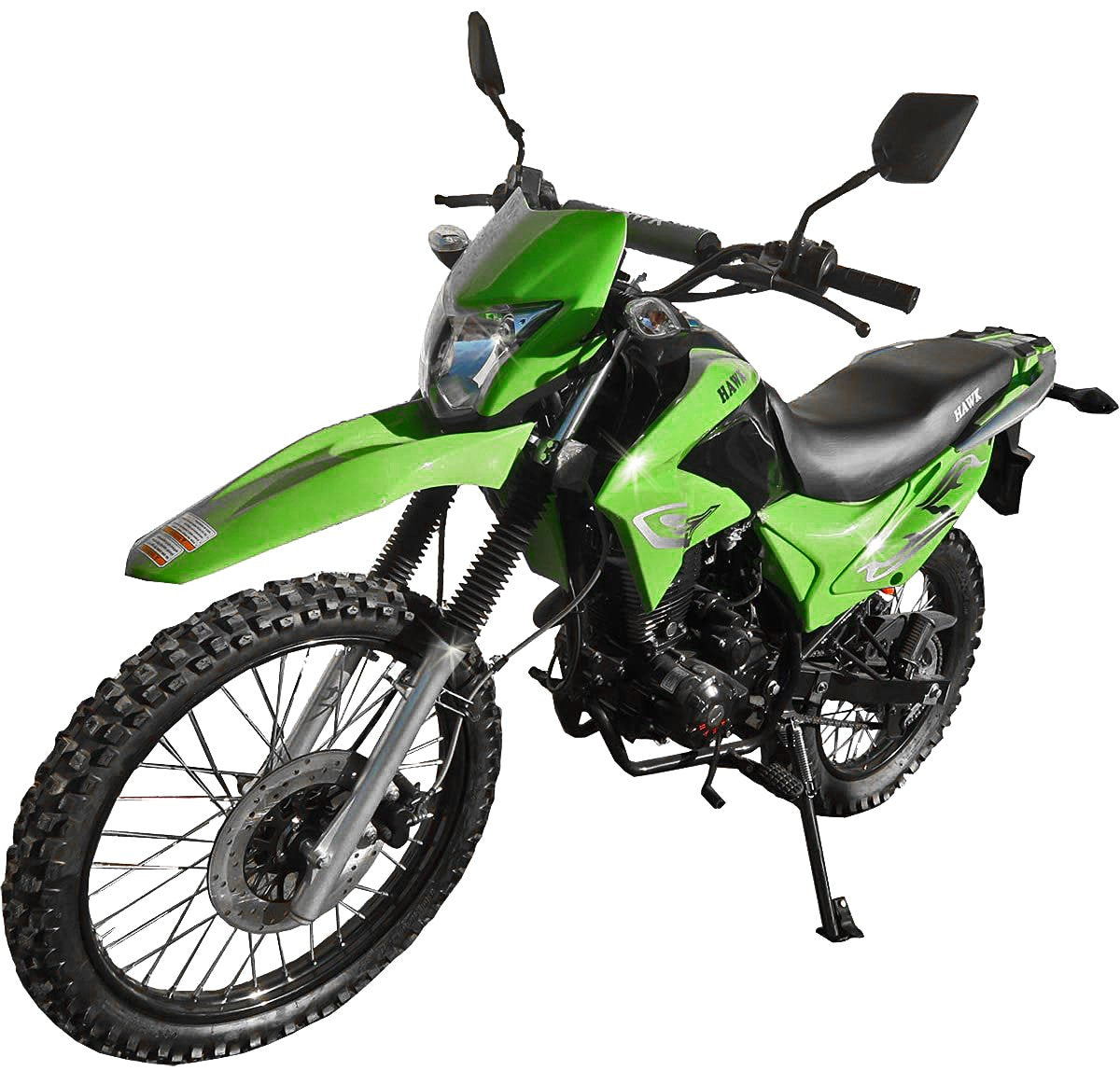 Hawk Enduro 250cc Dual Sports Dirt Bike -Street Legal Motorcycle