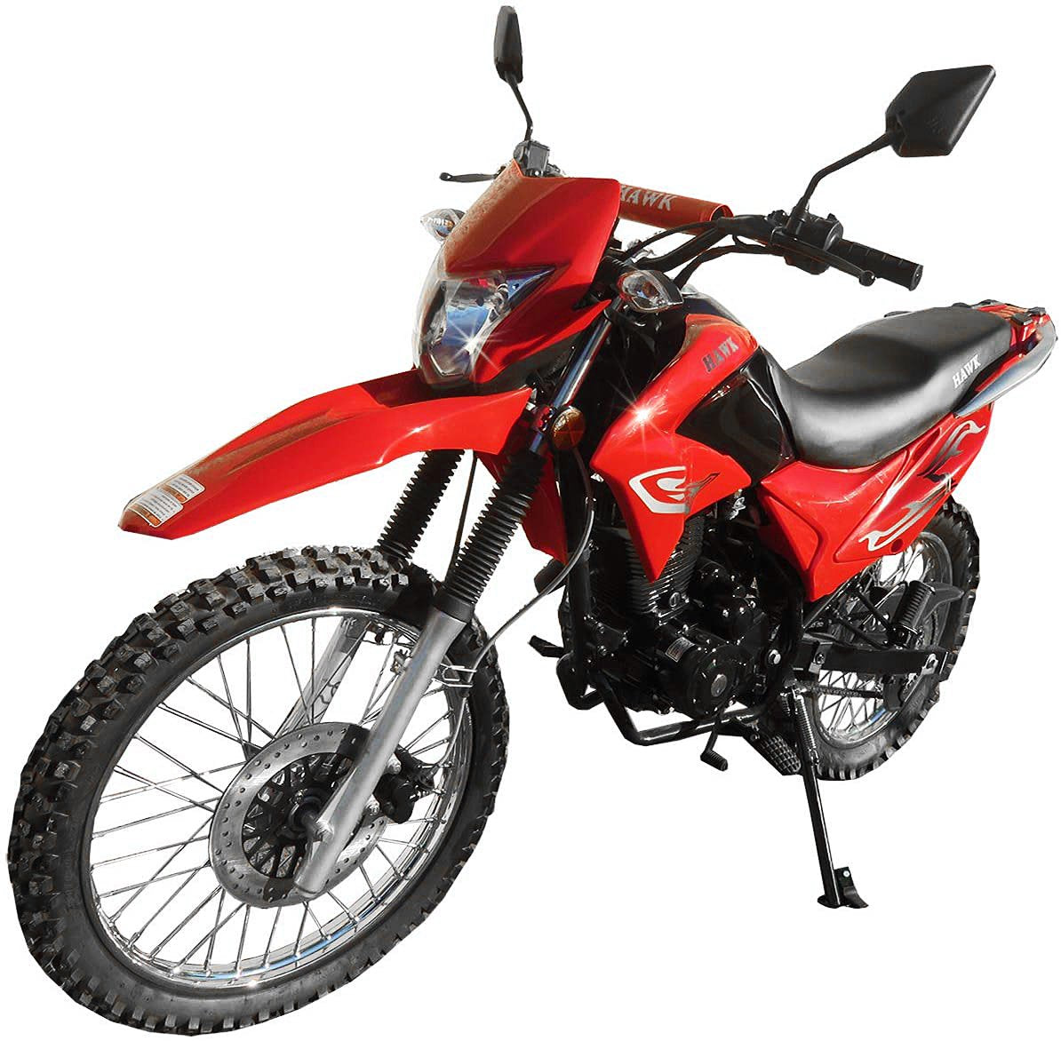 Hawk Enduro 250cc Dual Sports Dirt Bike -Street Legal Motorcycle