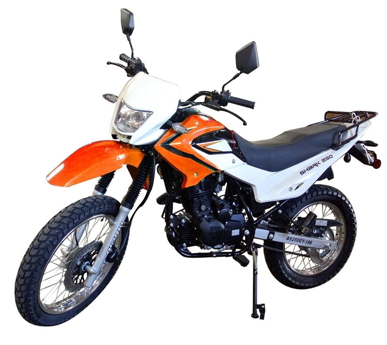 Enduro Street 229cc Legal Dirt Bike 5 Speed Manual w/ Electric/Kick Start Air Cool Engine - Nduro Bike 18B