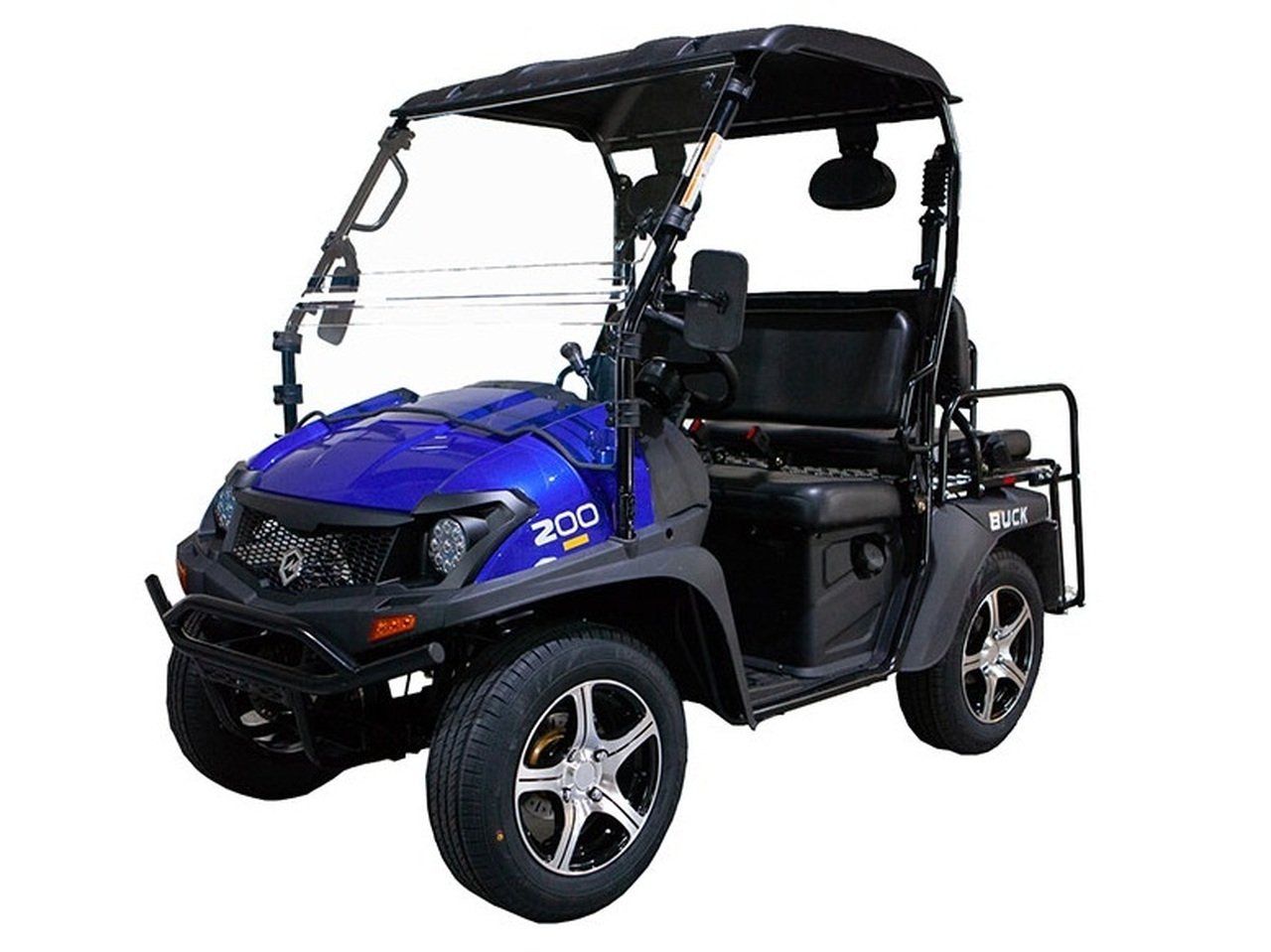 MASSIMO BUCK 200X UTV, 177cc Four-Stroke, Single Cylinder-Blue