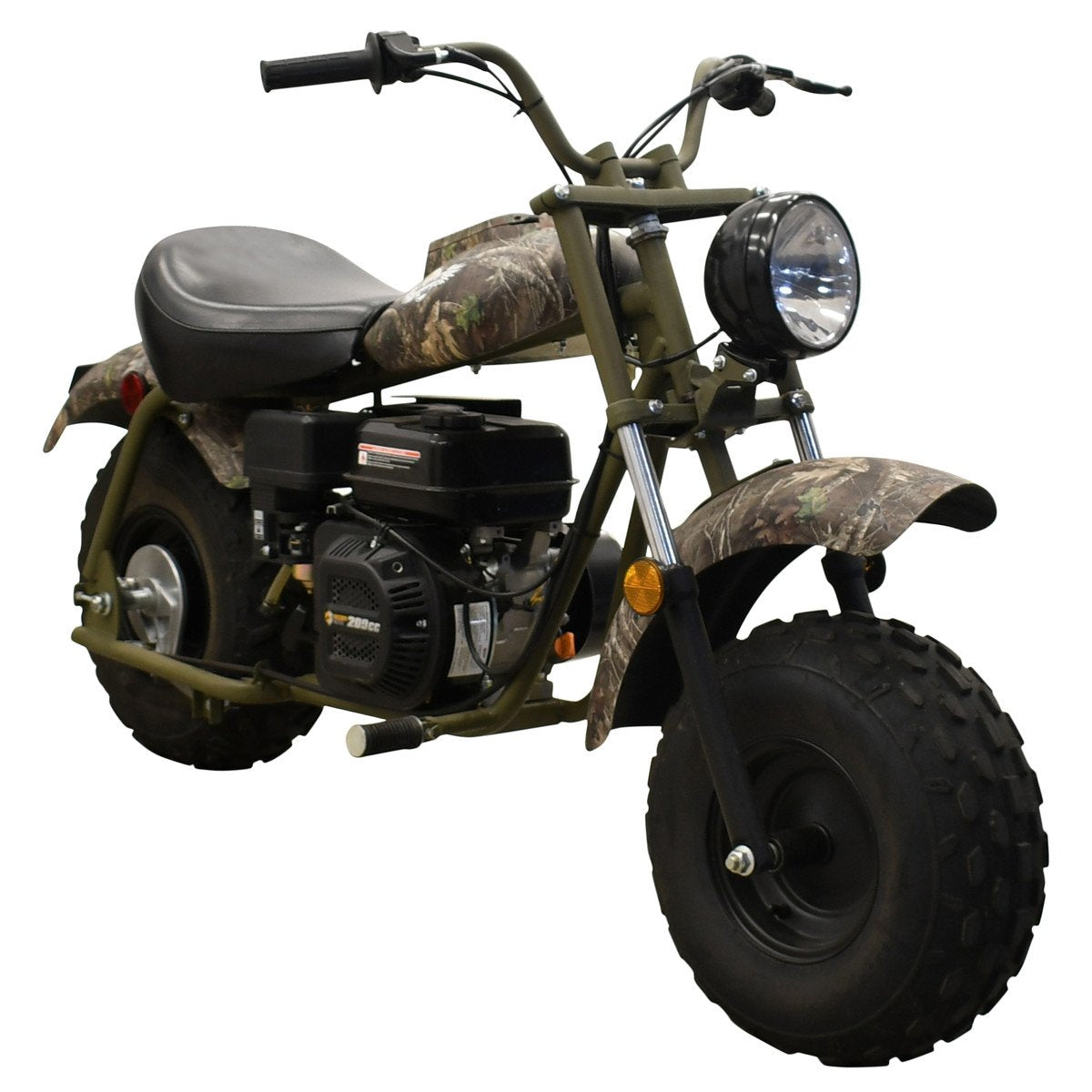 MASSIMO MINI BIKE 200, 196cc Four-Stroke, Fully Automatic Clutch Transmission