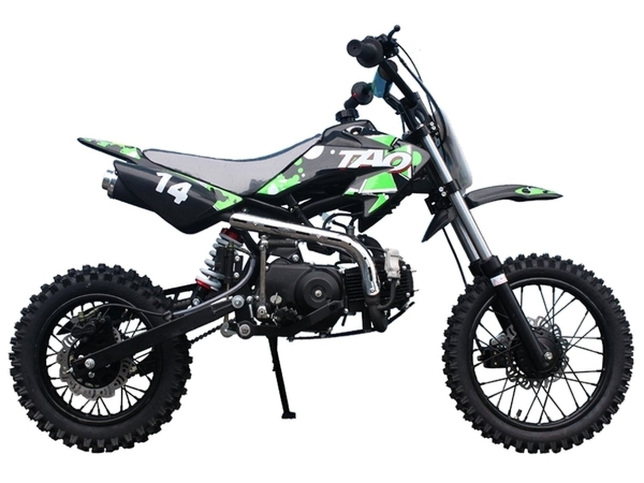 Taotao Db14 Semi-Automatic Off-Road Dirt Bike, Air Cooled, 4-Stroke, 1-Cylinder