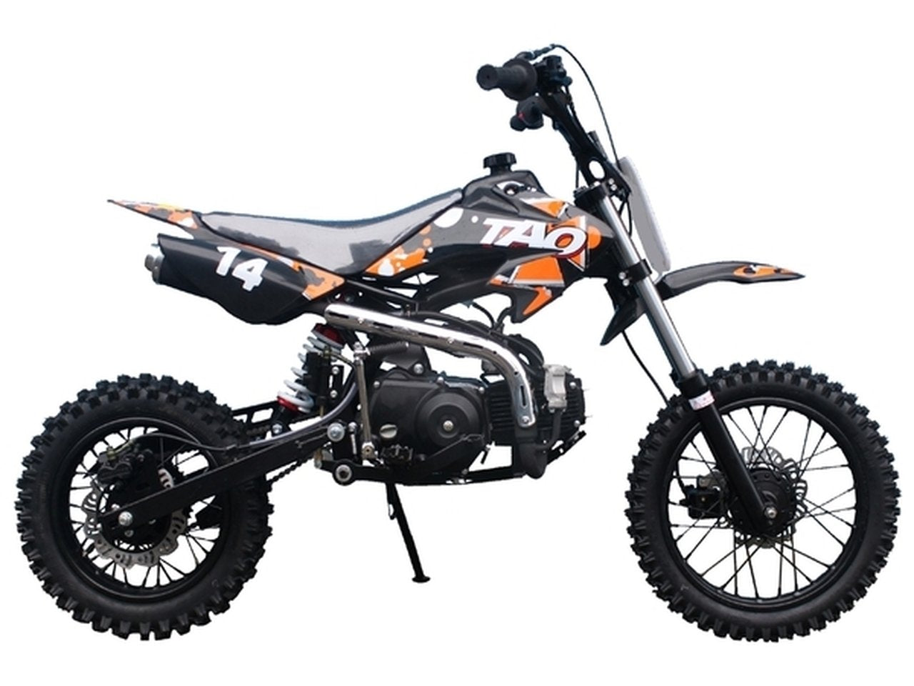 Taotao Db14 Semi-Automatic Off-Road Dirt Bike, Air Cooled, 4-Stroke, 1-Cylinder