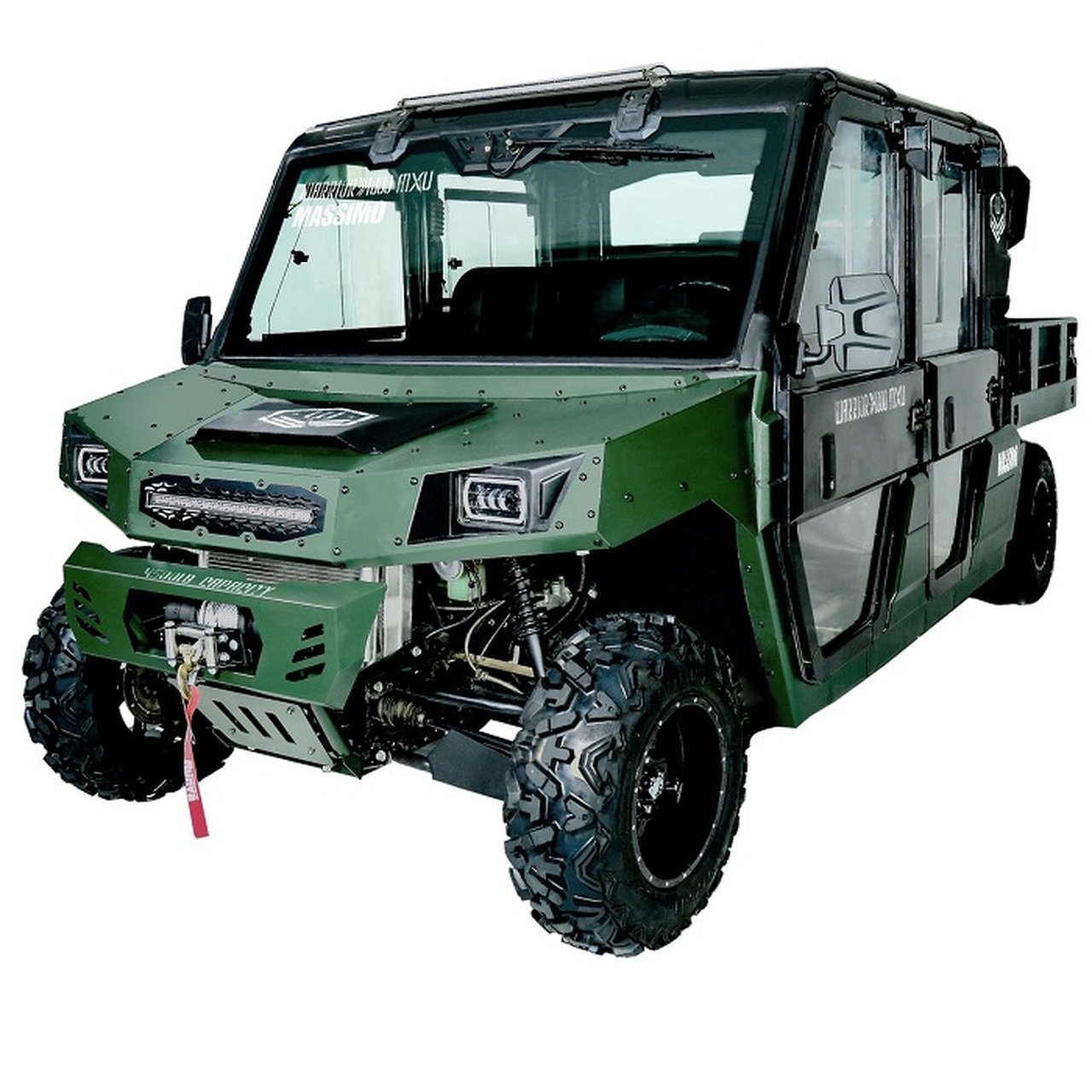 Massimo Warrior 1000 MXU-6 HVAC LSV UTV, Four Stroke 2 Cylinder V-Twin