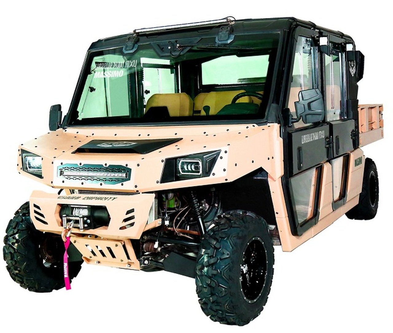 Massimo Warrior 1000 MXU-6 HVAC LSV UTV, Four Stroke 2 Cylinder V-Twin