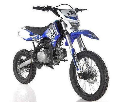 Adult Size-Apollo DBX19-125cc Dirt Bike Manual Clutch w/Headlights