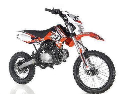 Adult Size-Apollo DBX19-125cc Dirt Bike Manual Clutch w/Headlights