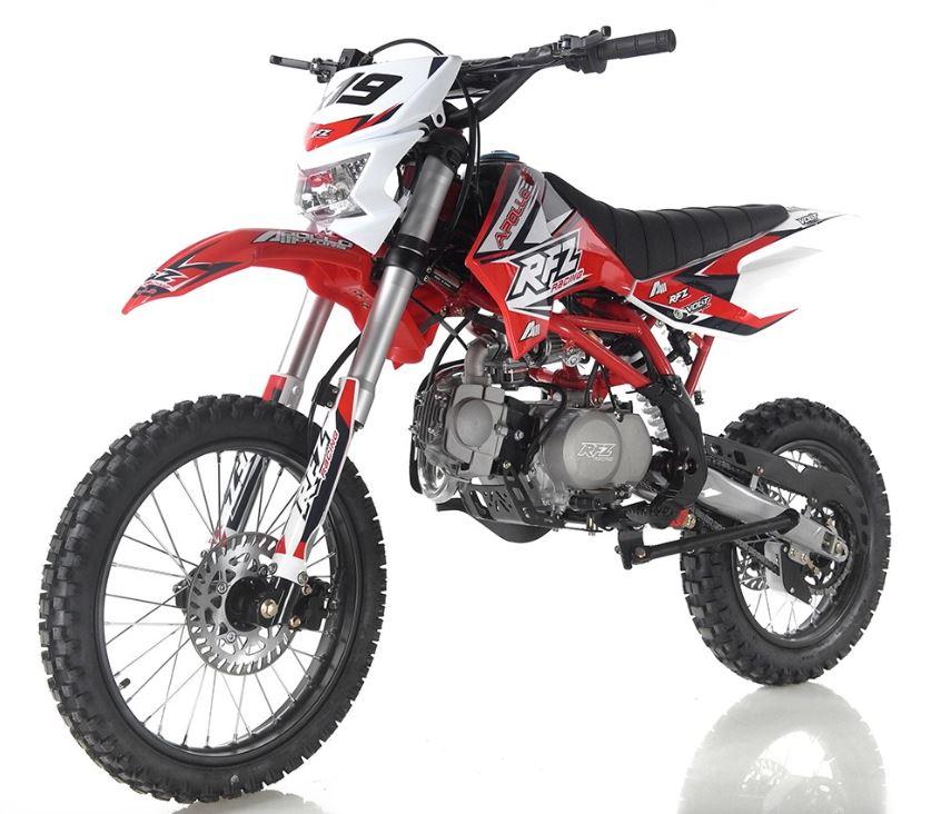 Adult Size-Apollo DBX19-125cc Dirt Bike Manual Clutch w/Headlights